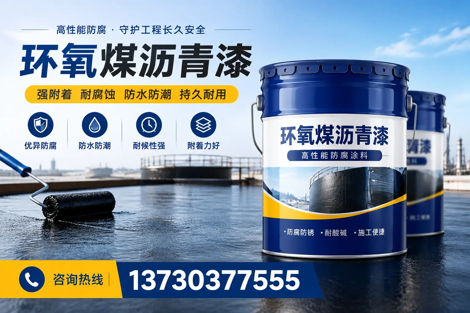 如何判断环氧煤沥青漆的质量?迎泽消费者指南